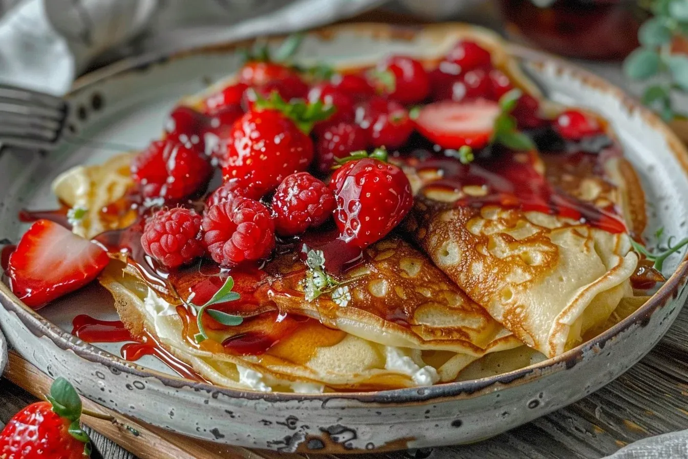 fluffy honey ricotta crepes: 5 Ultimate Party Ideas 1 fluffy honey ricotta crepes: 5 Ultimate Party Ideas