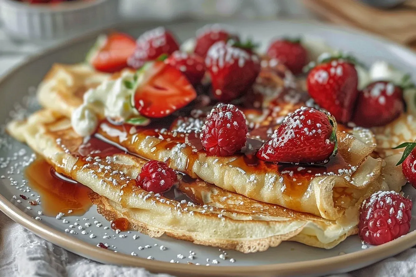 fluffy honey ricotta crepes: 5 Ultimate Party Ideas 4 1775231114193 u8togy7vieq image