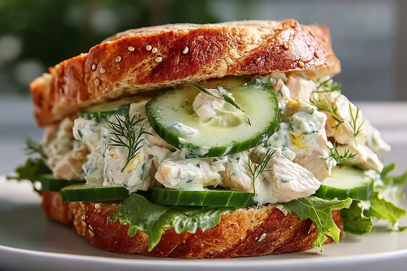 cucumber chicken salad sandwich: 10 Amazing Homemade Ideas 1 cucumber chicken salad sandwich: 10 Amazing Homemade Ideas