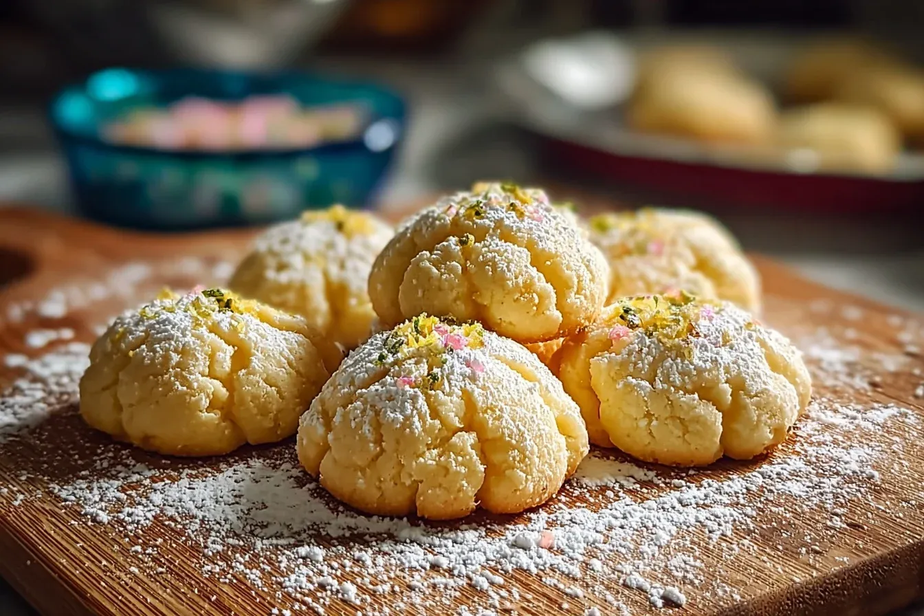 italian lemon cookies anginetti: 8 Easy Recipes