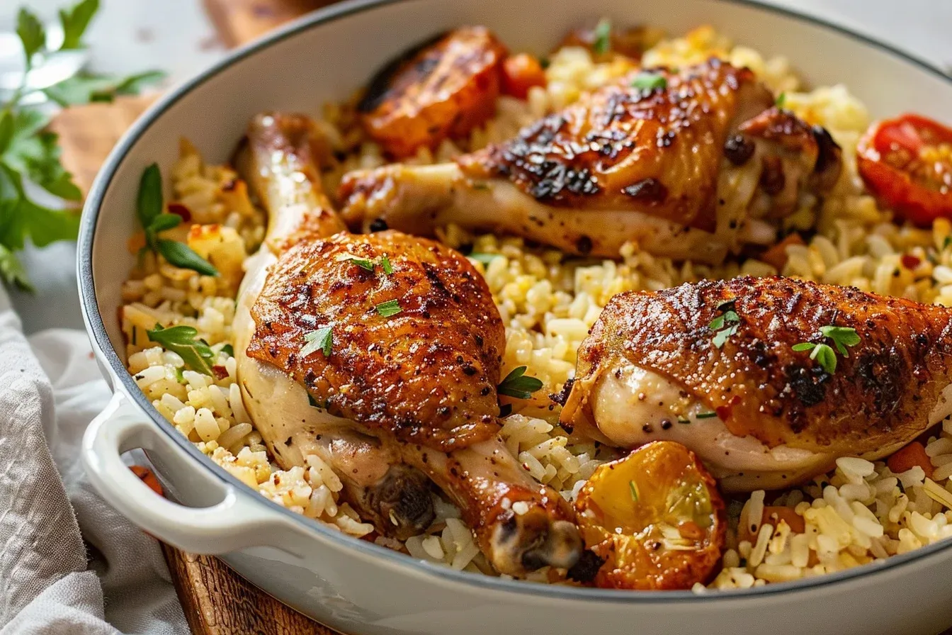 baked chicken legs rice: 5 Best Recipes to Try