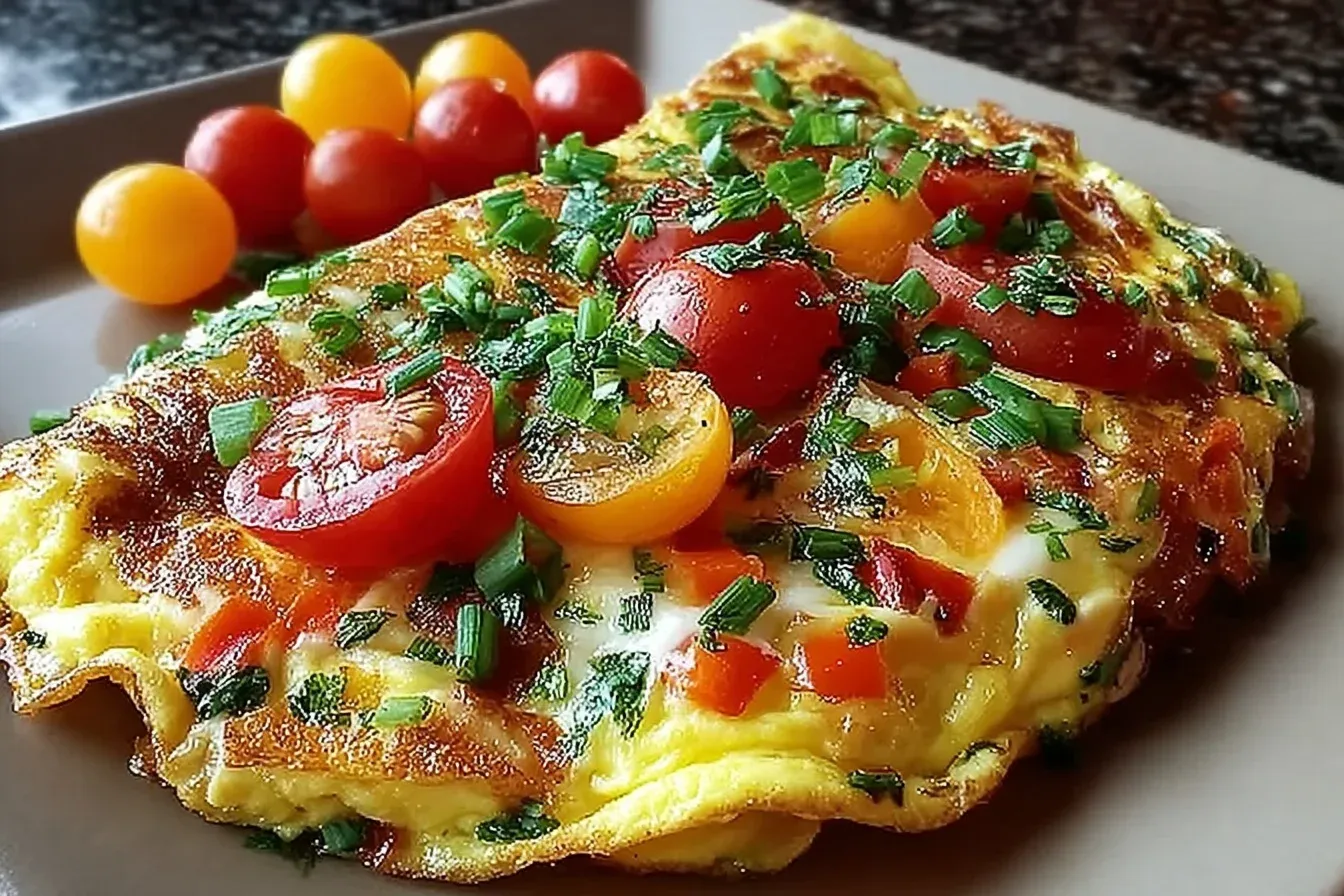 colorful loaded veggie omelet: 6 Incredible Ideas to Make