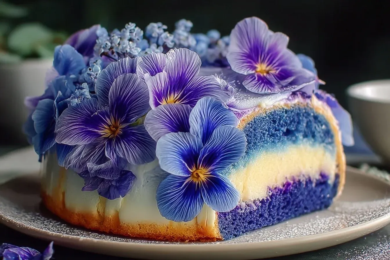 butterfly pea flower cake: 7 Best Recipes to Try 1 butterfly pea flower cake: 7 Best Recipes to Try