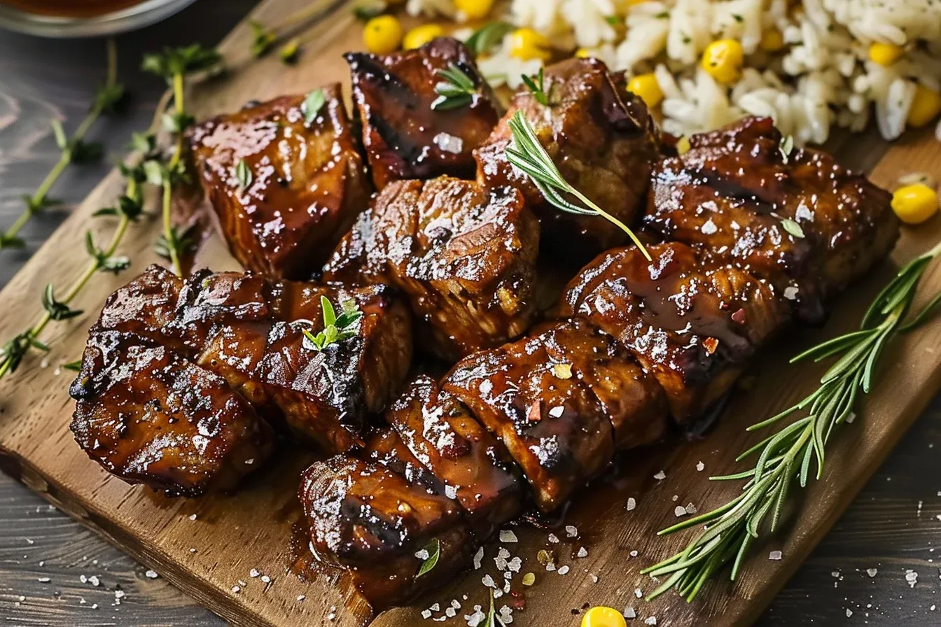 savory barbecue steak tips: 8 Easy Recipes