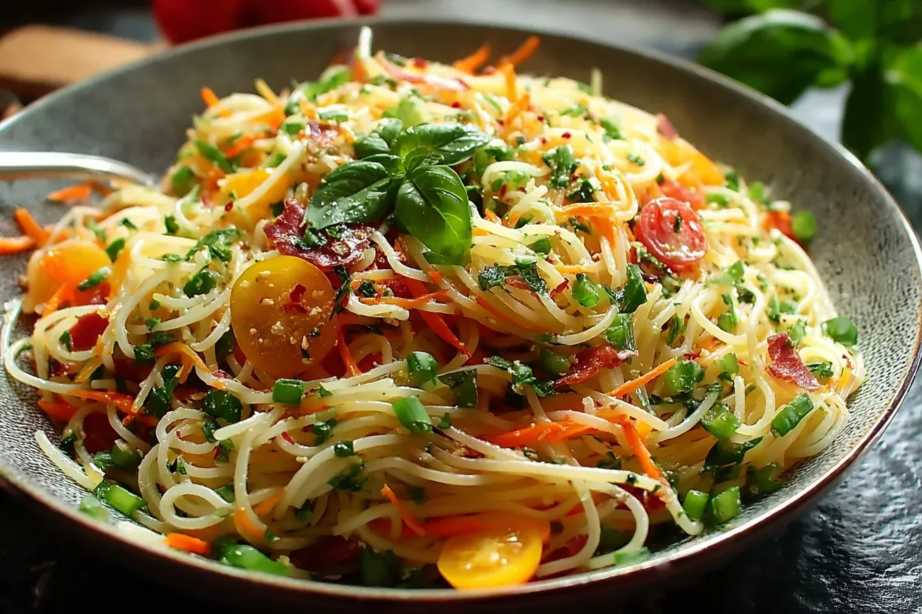 vermicelli pasta salad crunchy: 5 Easy & Delicious Recipes