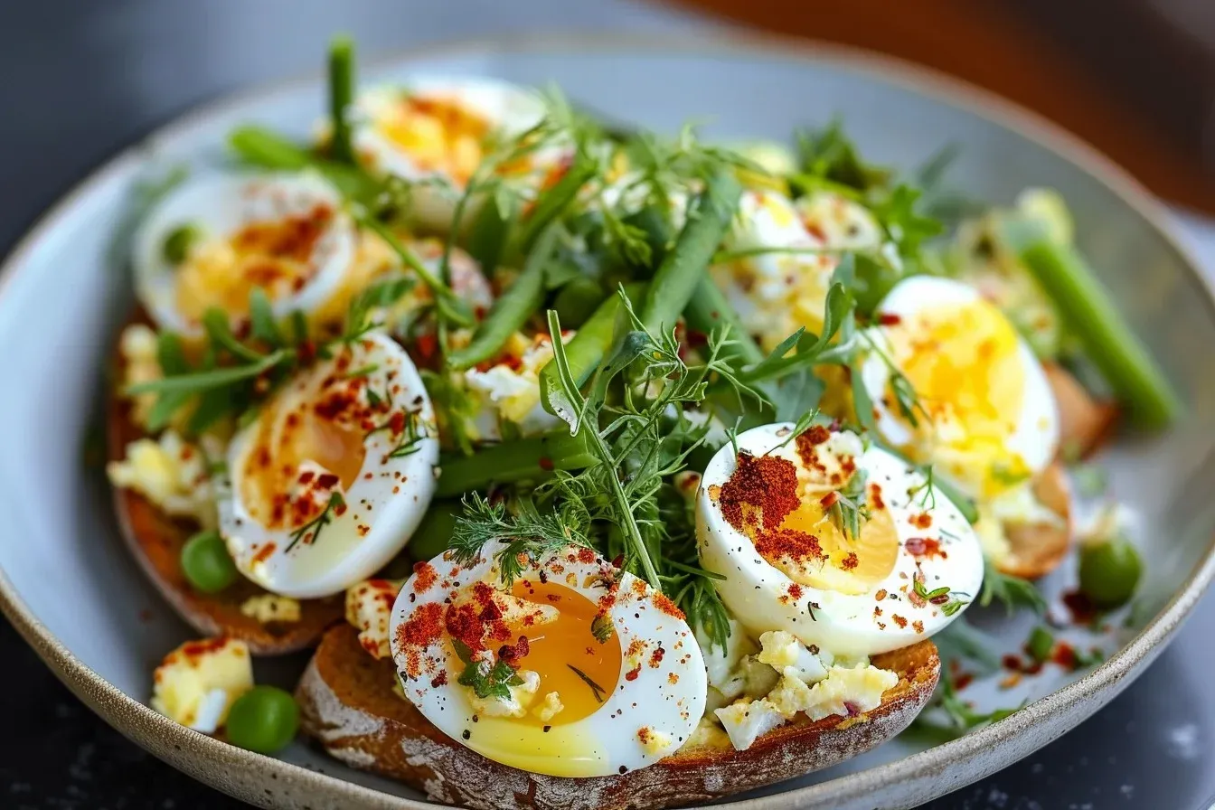 1776602463118 houoj9d086j httpss.mj.run1WdWY7sFKKw crispy egg salad spicy professional b1b3d15a ce55 43f6 97e5 2e43c31438e4 2