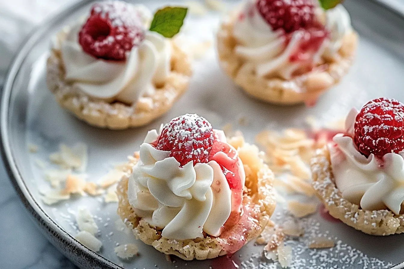 rhubarb coconut macaroon tarts: 6 Ultimate Party Ideas