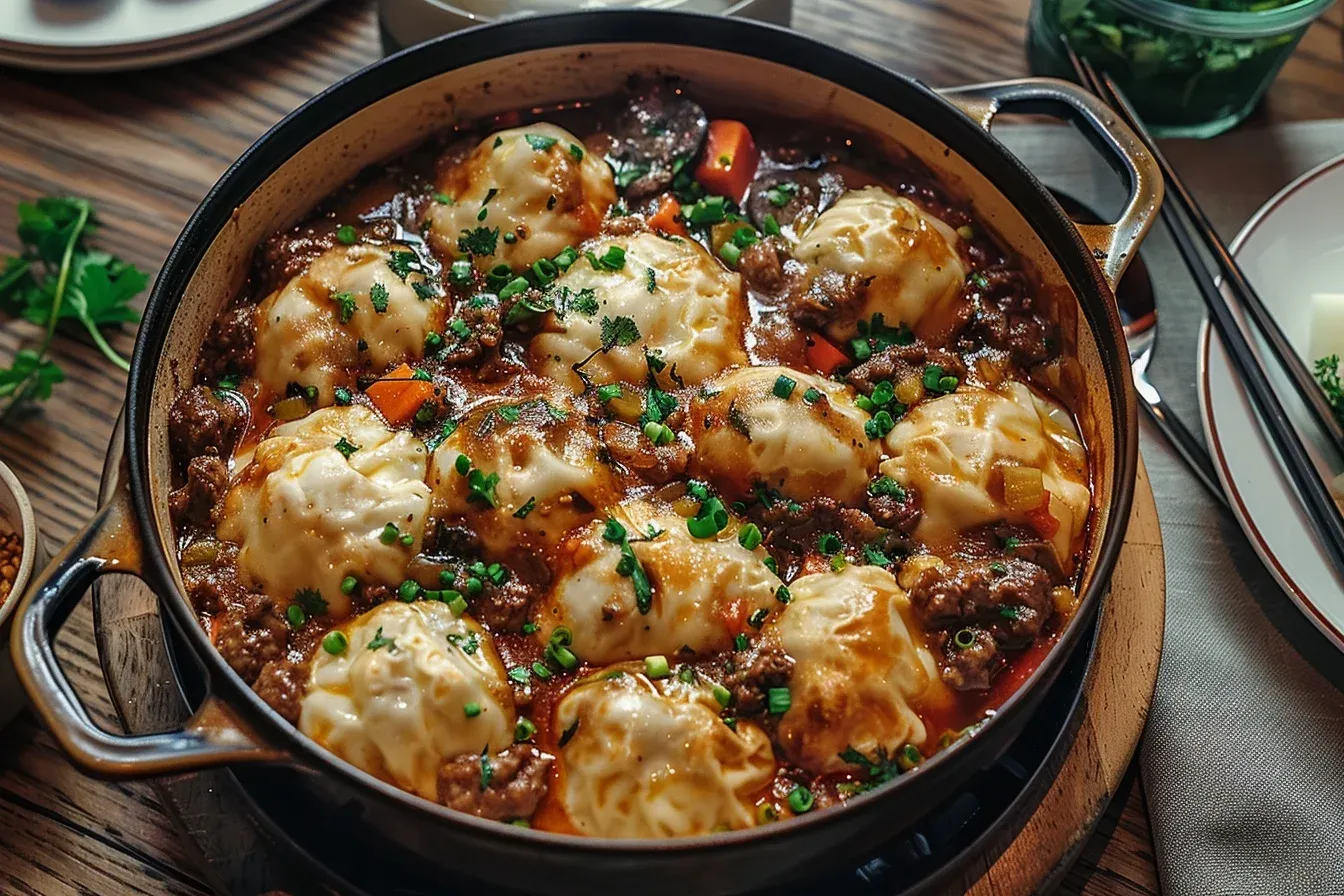 ground beef dumplings one-pot: 10 Easy & Delicious Recipes