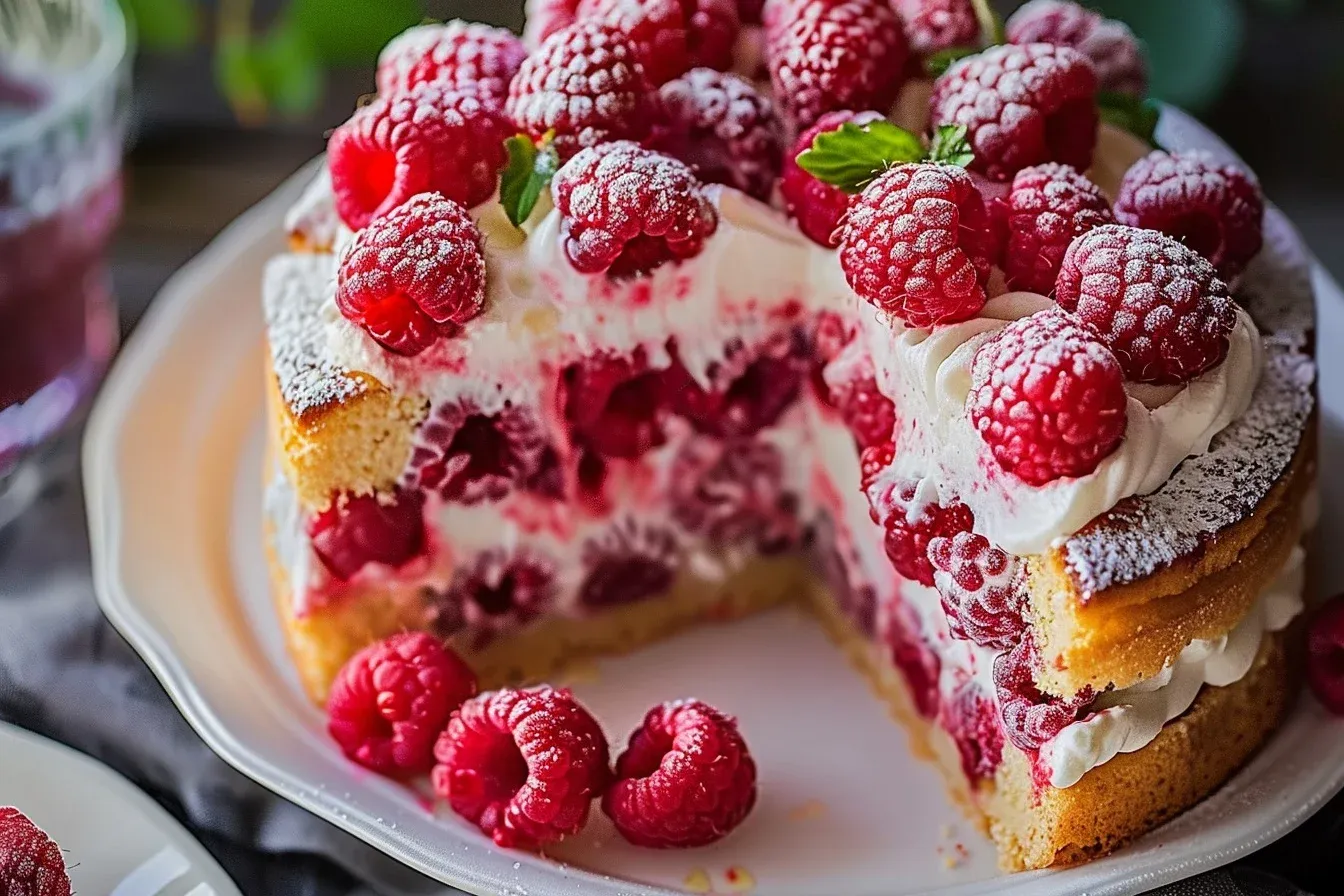 raspberry cake recipe sweet: 10 Easy & Delicious Recipes