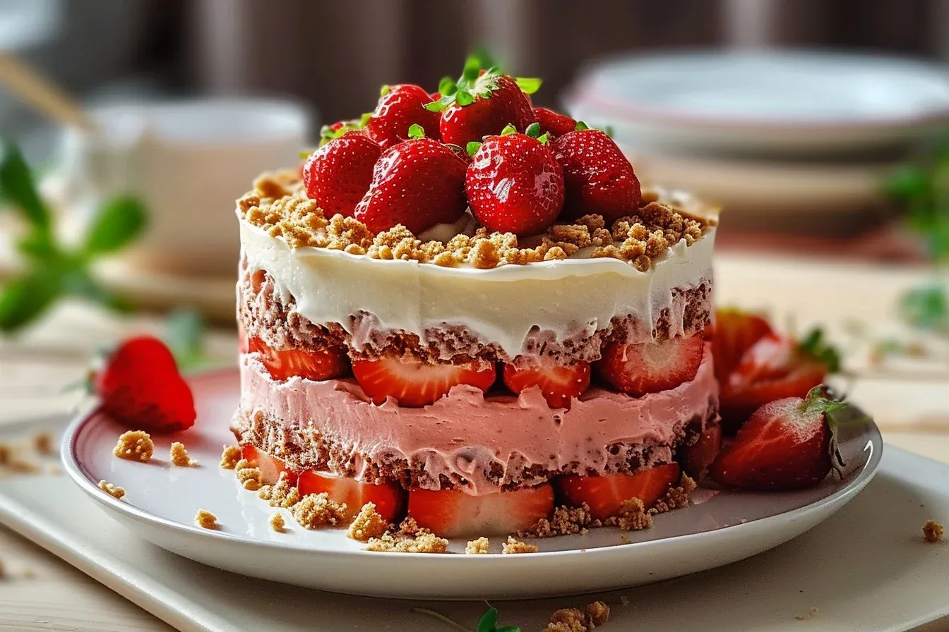 strawberry crunch cake golden: 7 Easy Recipes