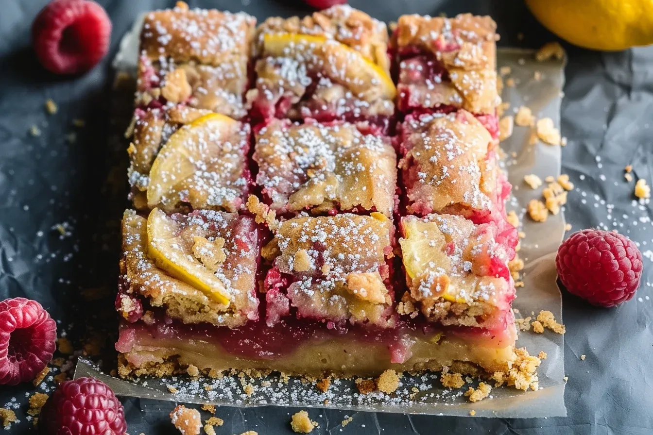 lemon rhubarb bars sweet: 7 Amazing Homemade Ideas