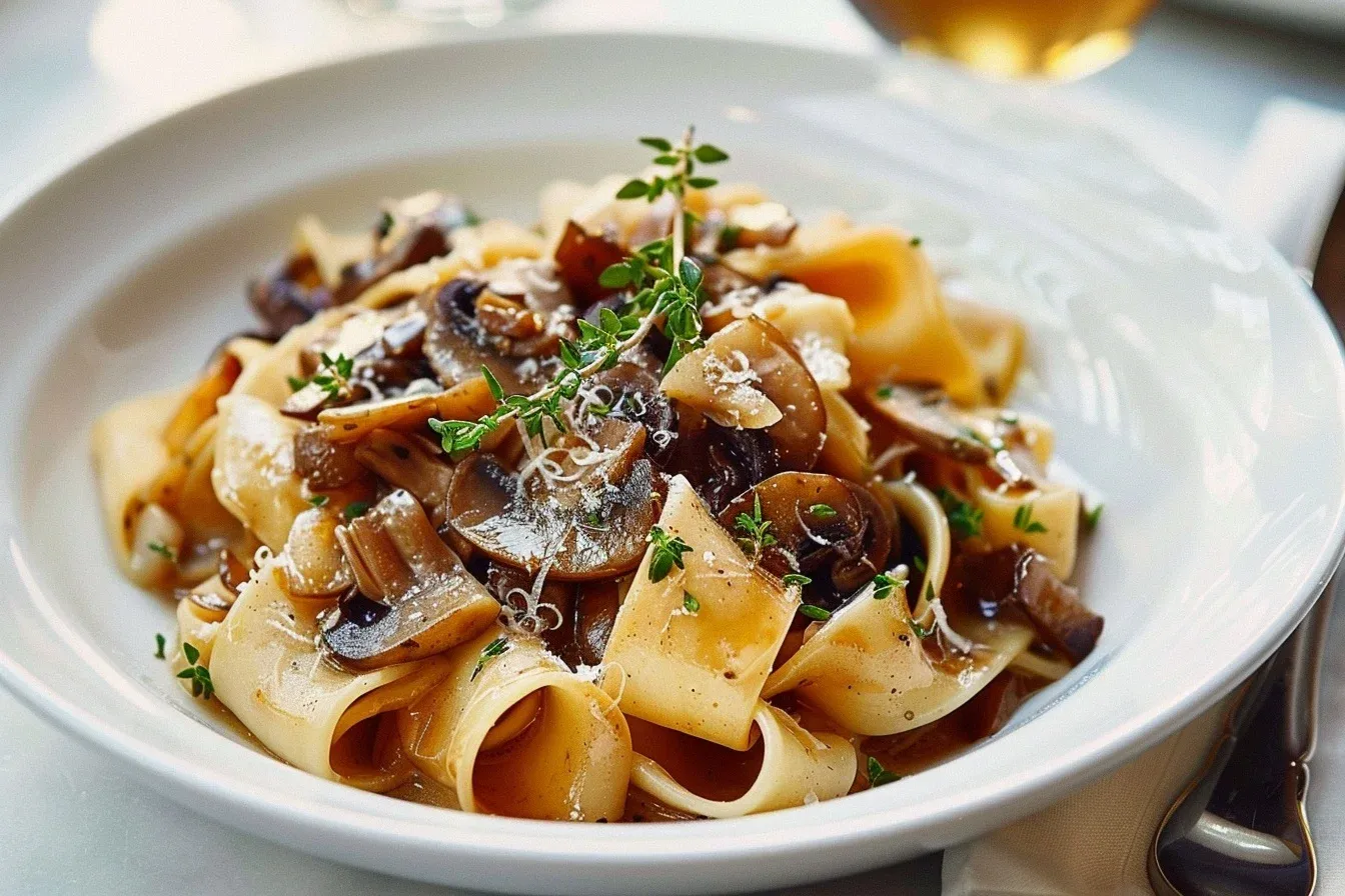 portobello mushroom pappardelle: 5 Easy & Delicious Recipes