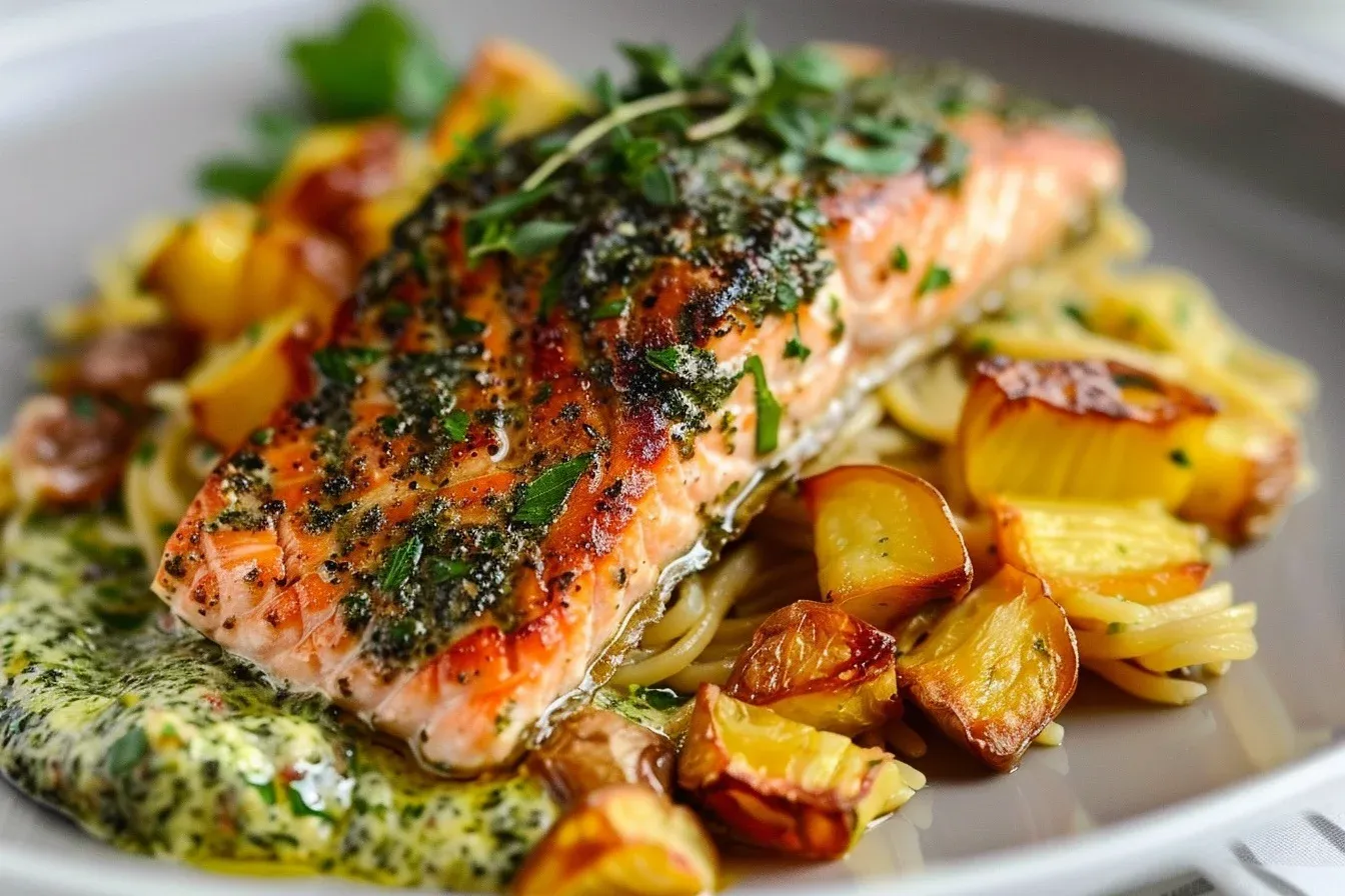 pan seared salmon pesto: 7 Simple & Tasty Recipes