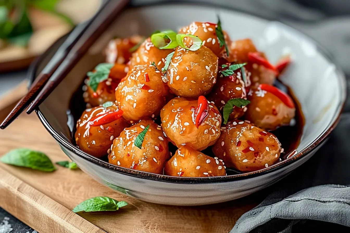 crispy chinese chicken balls: 6 Incredible Ideas to Make