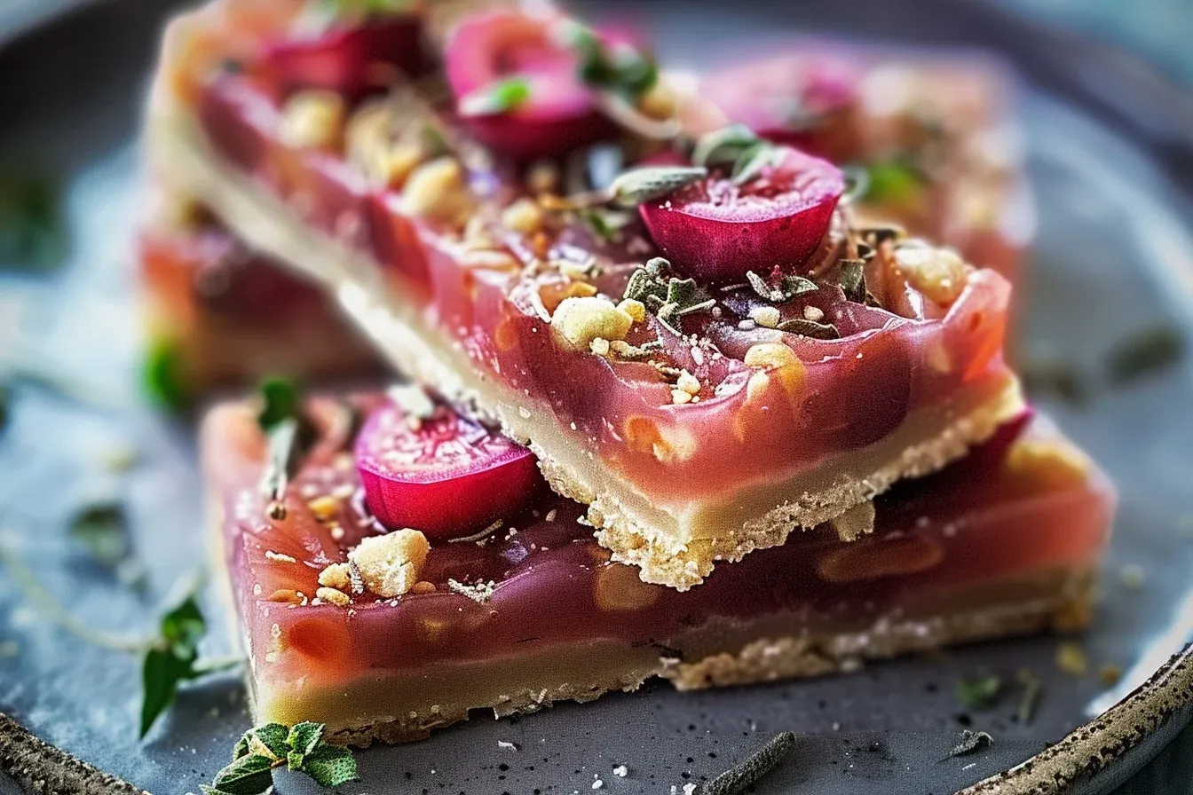 tangy rhubarb bliss bars: 8 Easy & Delicious Recipes