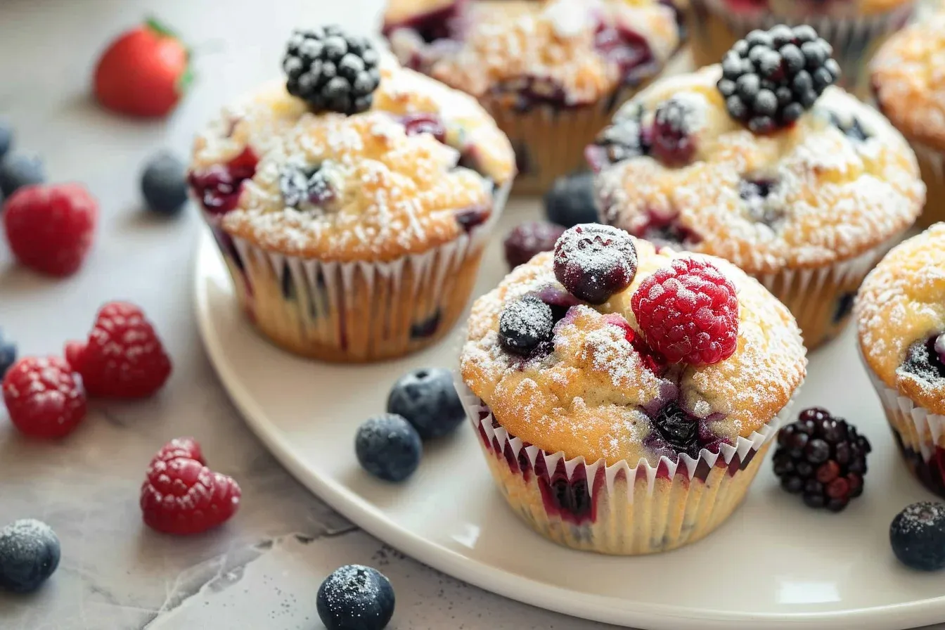 triple berry muffins: 8 Incredible Ideas to Make