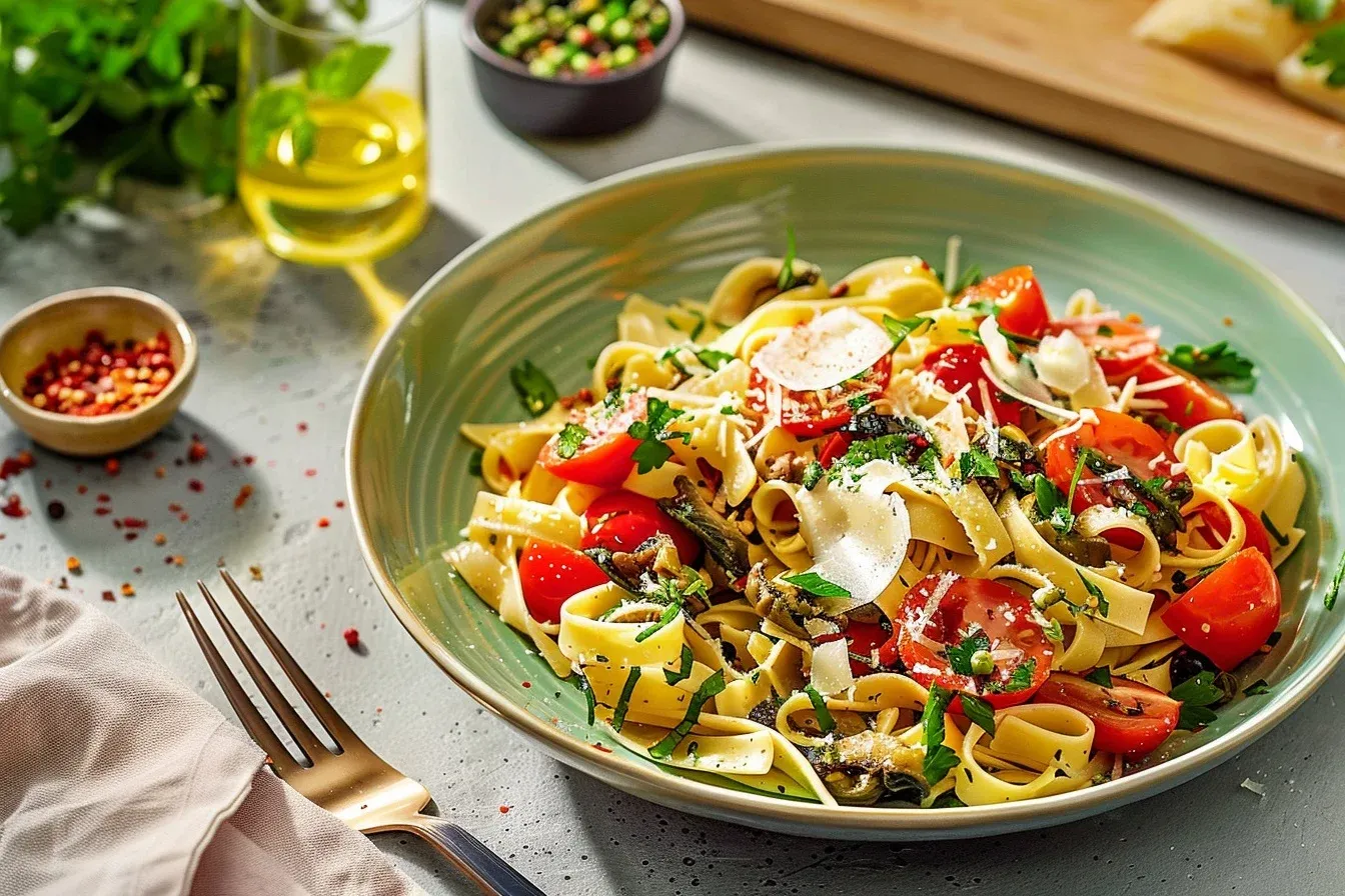mediterranean pasta: 8 Simple & Tasty Recipes