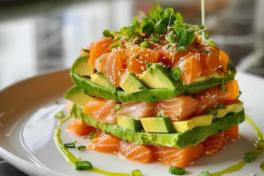 avocado salmon tower ultimate: 6 Easy Recipes