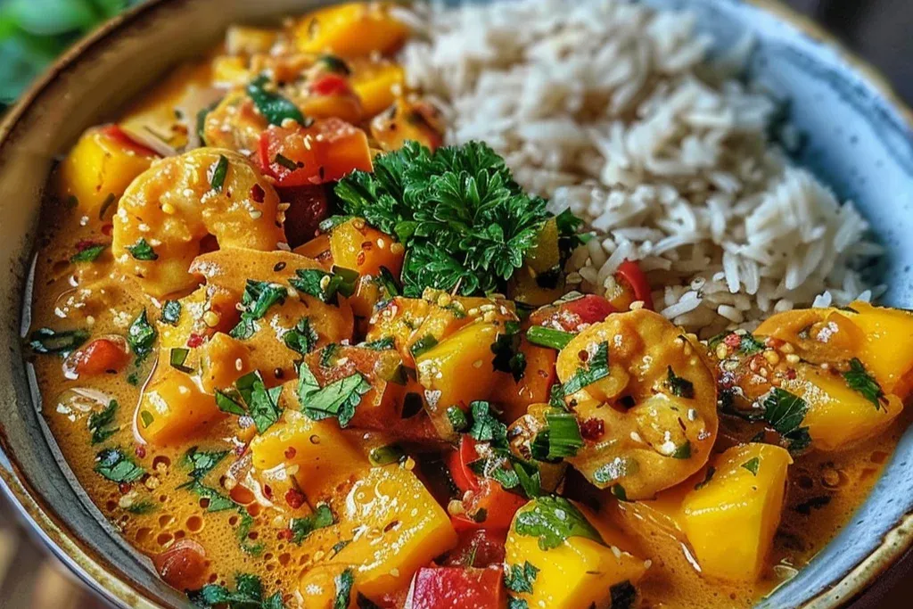 creamy mango coconut curry: 8 Perfect Quick Recipes 3 1779038802947 dzuzgs2wfb9 httpss.mj.runq9nzQPmqzA0 an amateur photo from Reddit taken w 8471c779 1fb5 423f be51 0781c8639144 2