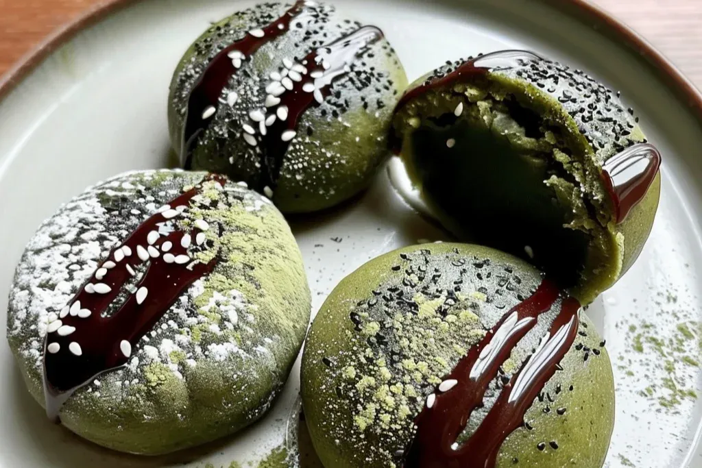 black sesame matcha mochi: 4 Amazing Homemade Ideas 1 black sesame matcha mochi: 4 Amazing Homemade Ideas