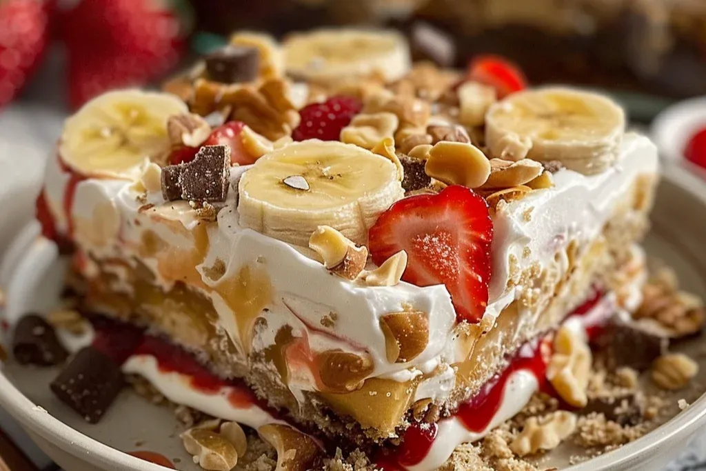 banana split dump cake: 10 Ultimate Party Ideas 1 banana split dump cake: 10 Ultimate Party Ideas