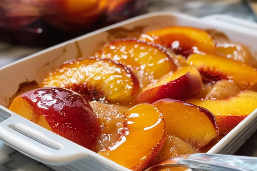 baked peaches honey cinnamon: 10 Easy & Delicious Recipes