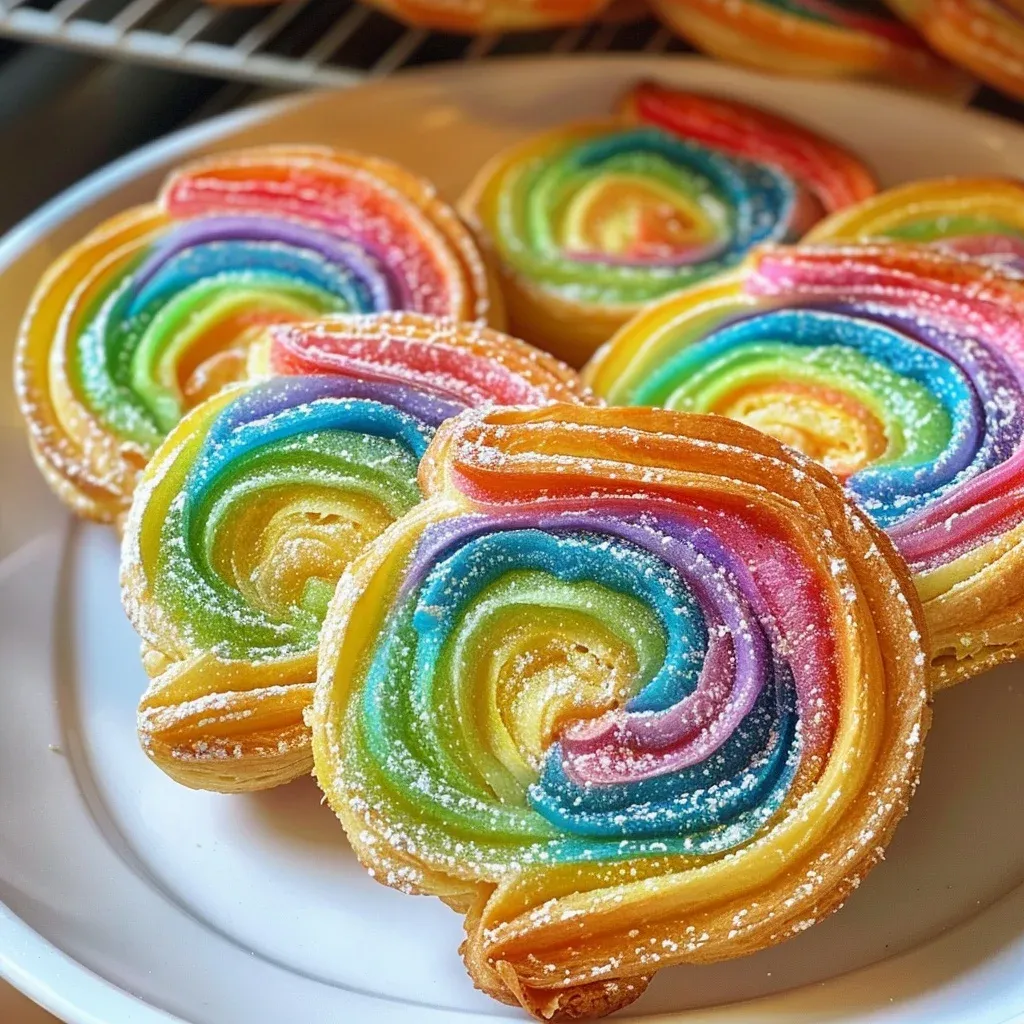 rainbow palmiers colorful treats: 4 Simple & Tasty Recipes
