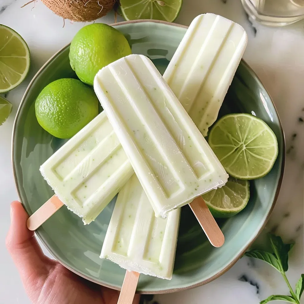 creamy lime popsicles coconut: 10 Easy Recipes
