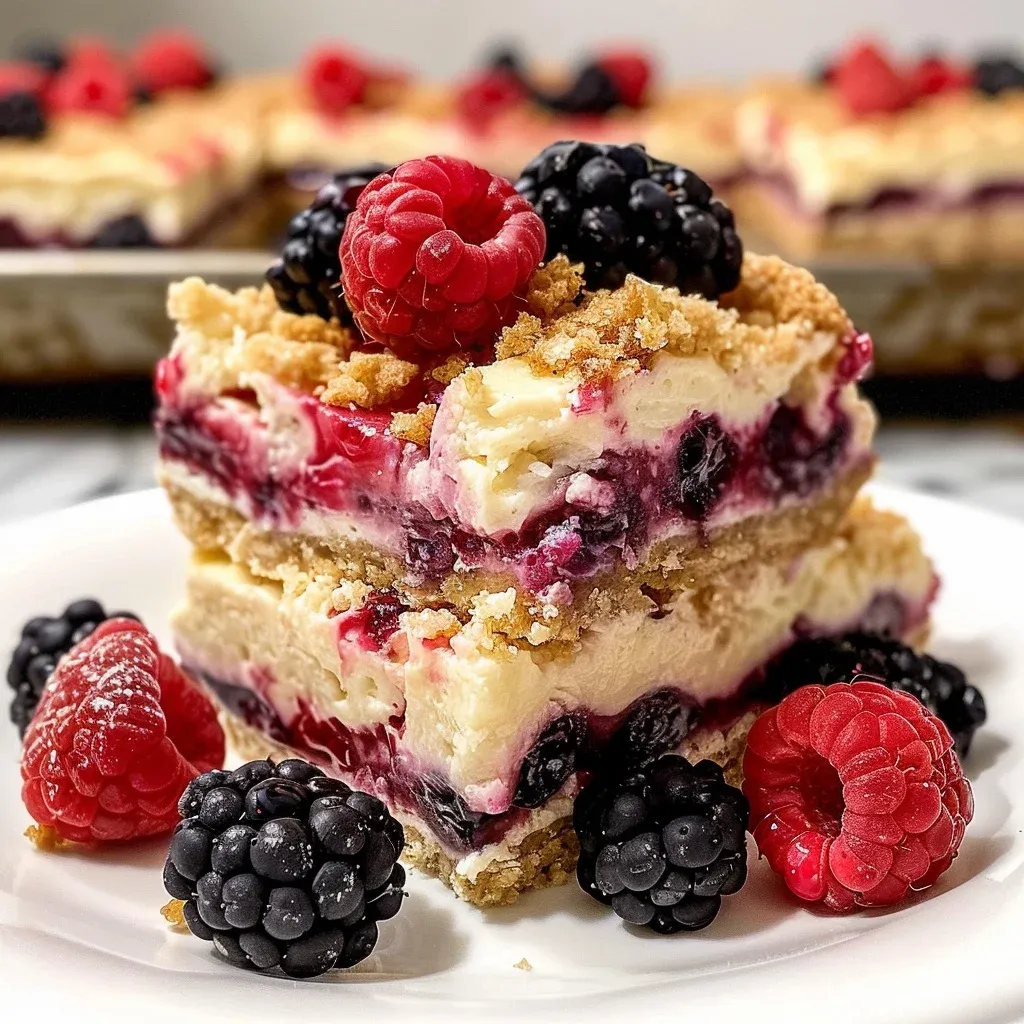 triple berry cheesecake bars: 8 Easy Recipes 4 1779836972930 emd31mhgn39 image
