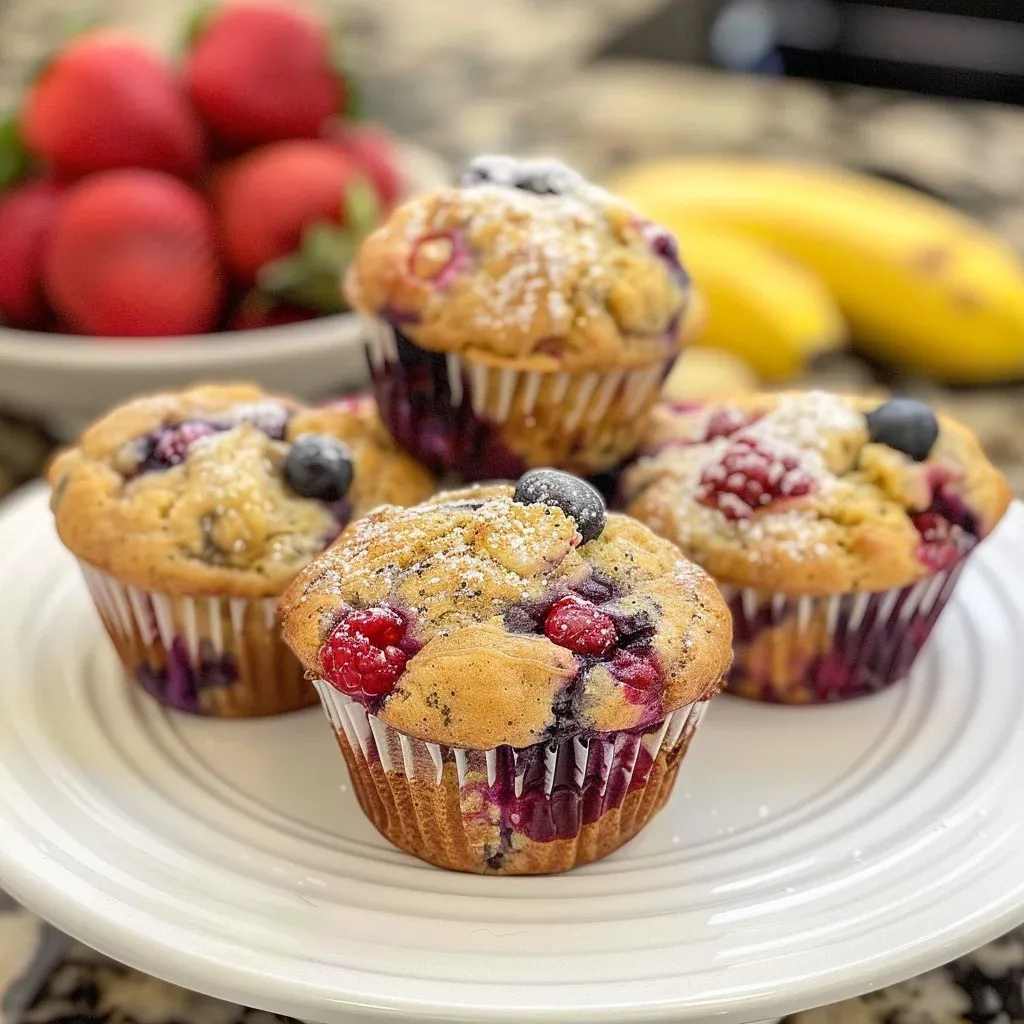 triple berry banana muffins: 3 Easy Recipes 4 1779837012086 orerysiani image