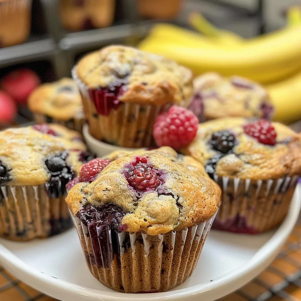 triple berry banana muffins: 3 Easy Recipes 2 1779837012195 aufi62g72u image