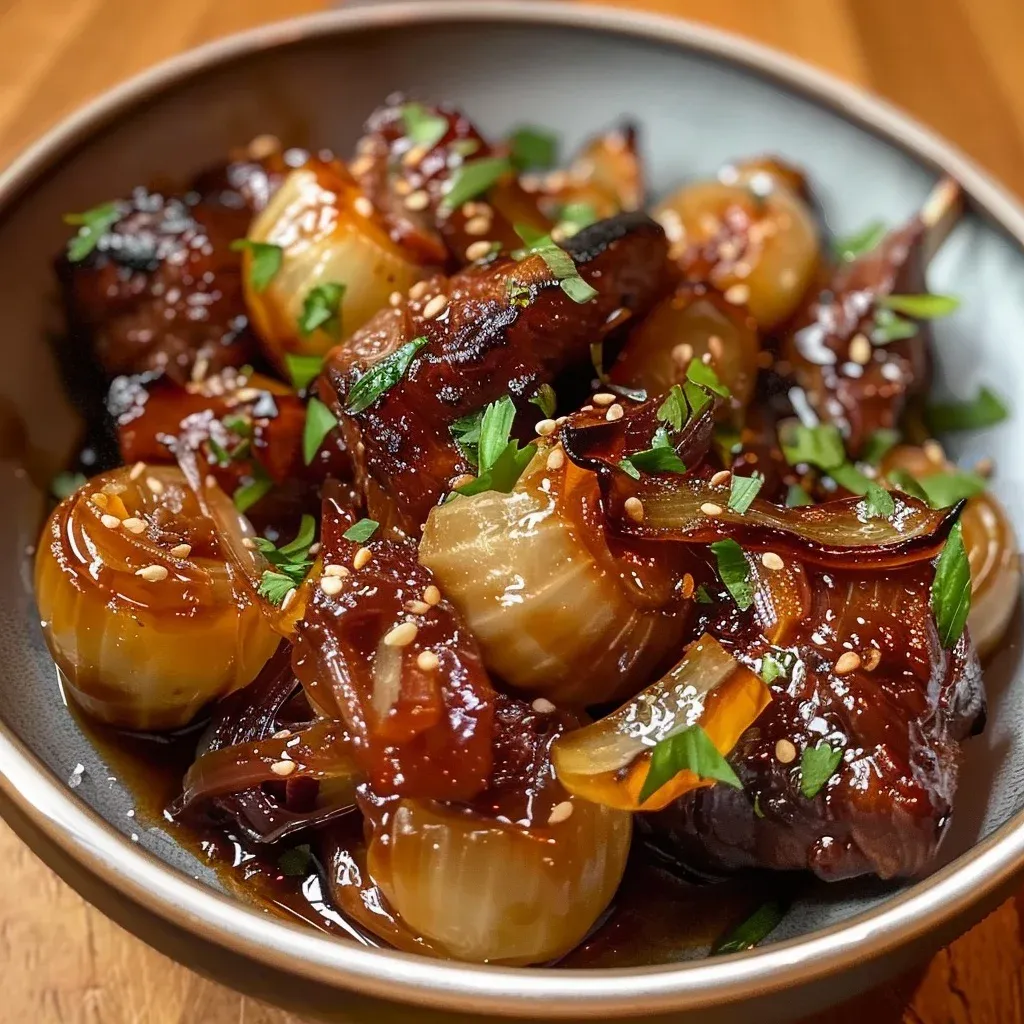 honey-glazed shallots crispy beef: 4 Easy Recipes 2 1780335809457 vzvydt074l image