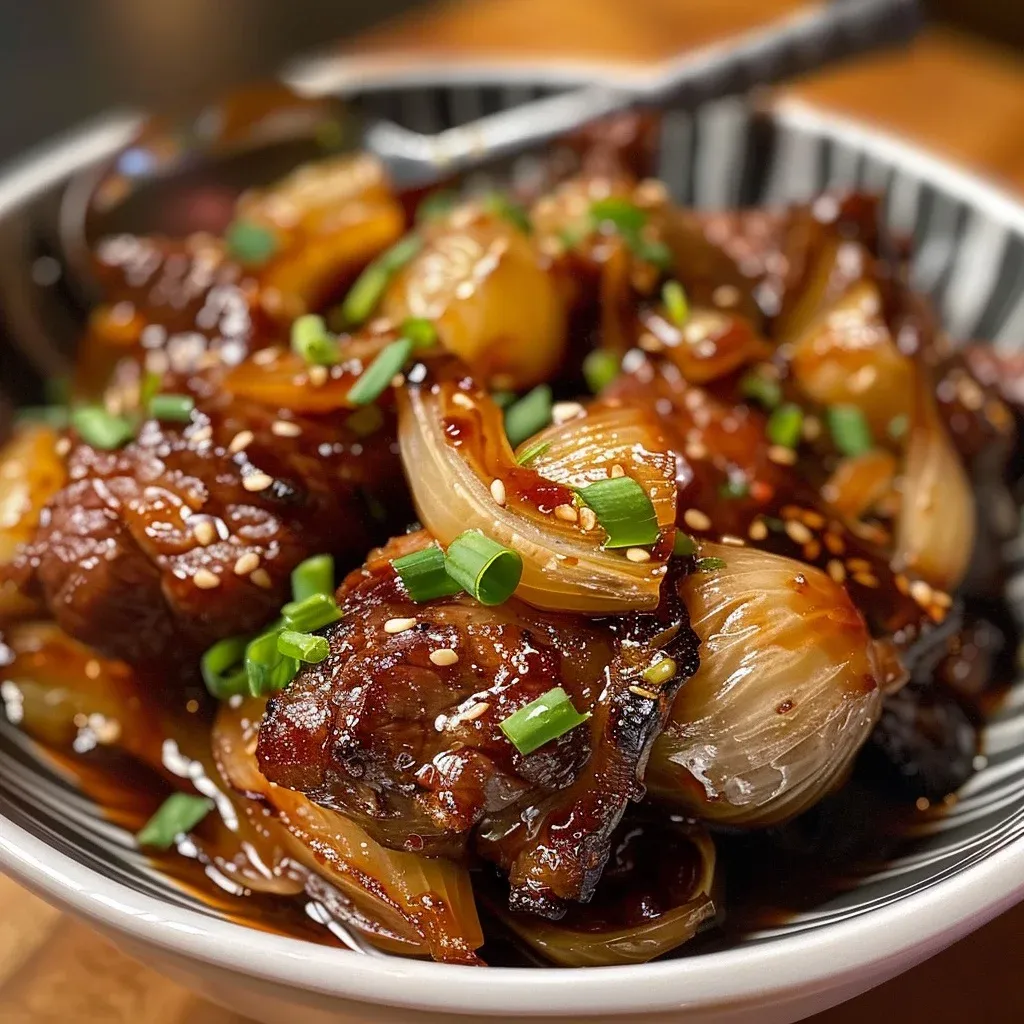 honey-glazed shallots crispy beef: 4 Easy Recipes 3 1780335809473 4dkyb9eg1wr image
