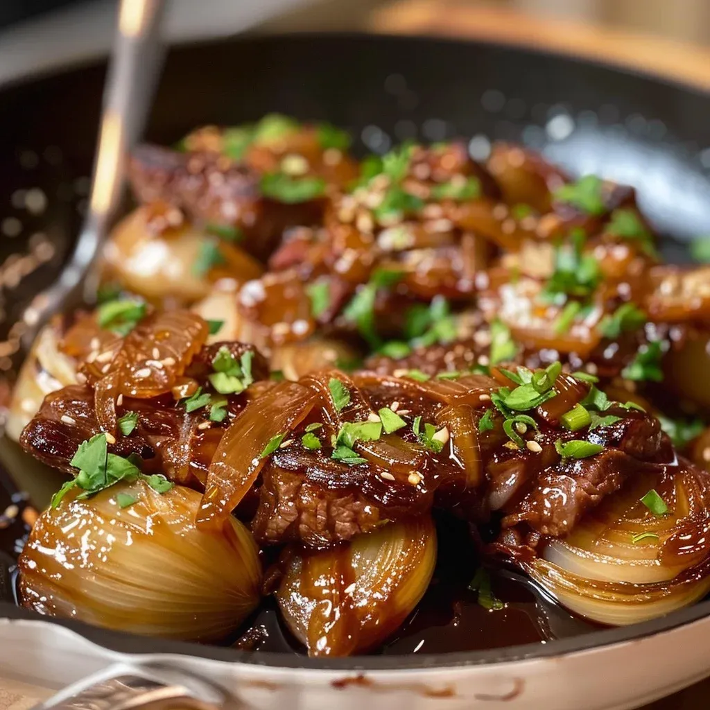 honey-glazed shallots crispy beef: 4 Easy Recipes 1 honey-glazed shallots crispy beef: 4 Easy Recipes