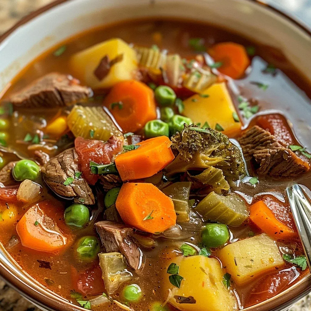 vegetable beef soup recipe: 7 Simple & Tasty Recipes