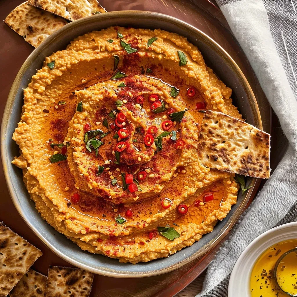 roasted red pepper hummus: 10 Simple & Tasty Recipes