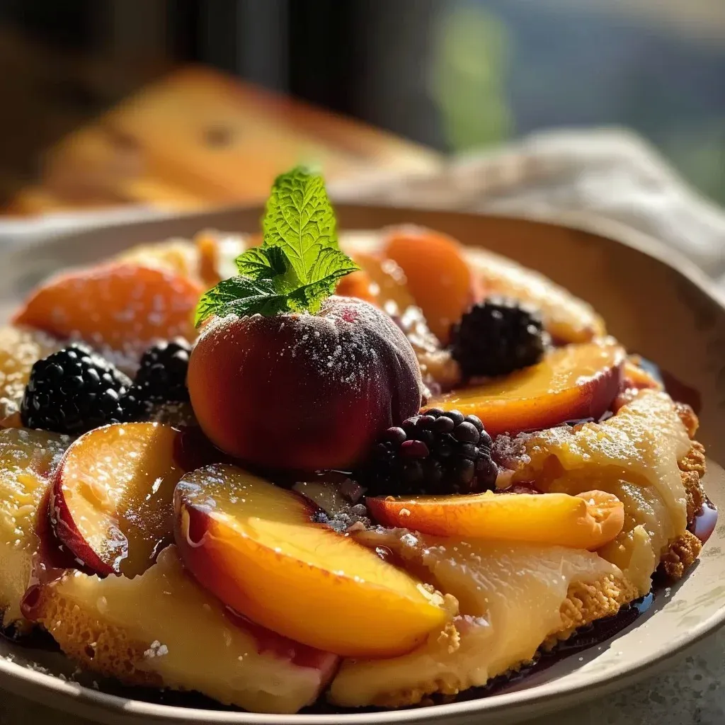 peach dessert summer bliss: 7 Amazing Homemade Ideas