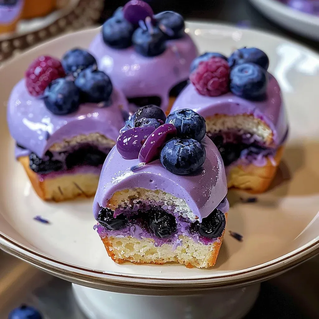 mini lavender blueberry cakes: 3 Amazing Homemade Ideas