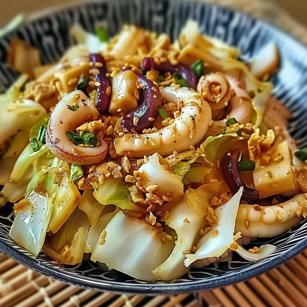 delicious cabbage squid stir: 4 Easy & Delicious Recipes
