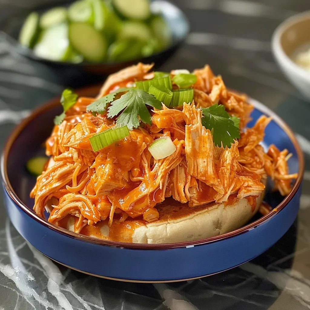 cook shredded buffalo chicken: 8 Perfect Quick Recipes